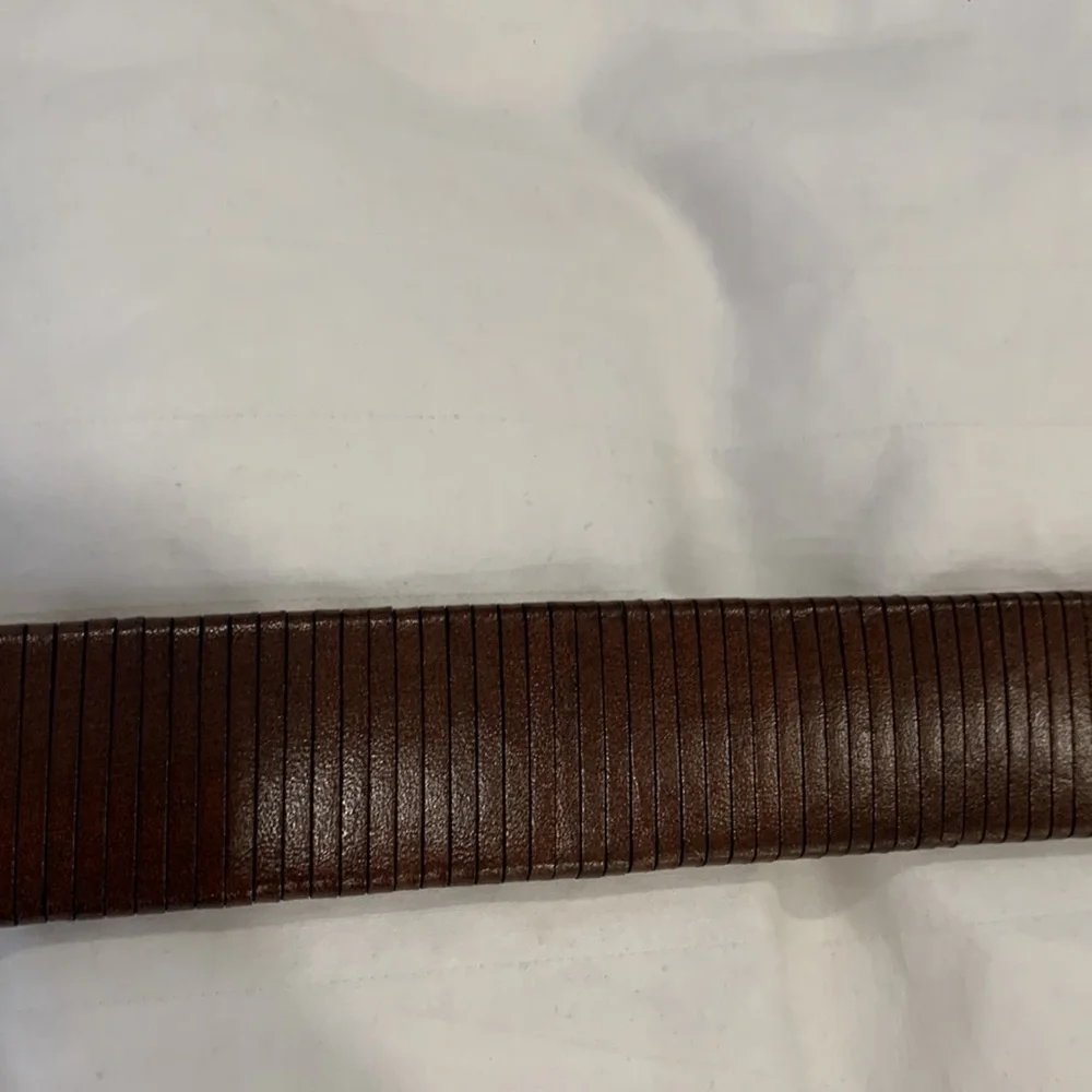 Sentry BraidedGenuine Leather Western Style Brown Belt, Size 34‎